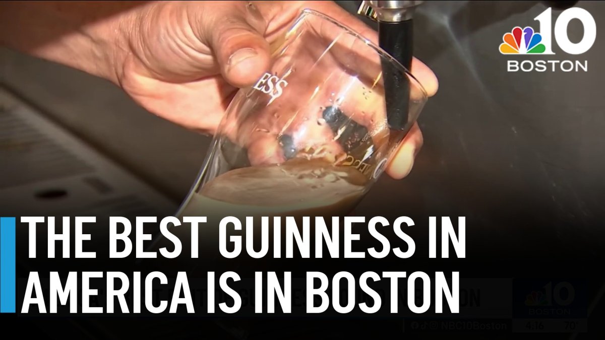 Guinness Map The best pour of Guinness in the US is right here in Boston – NBC Boston