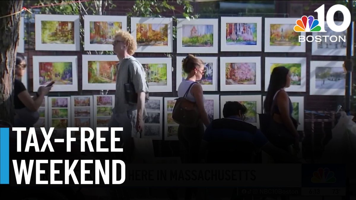 Massachusetts Tax Free weekend – what to know – NBC Boston