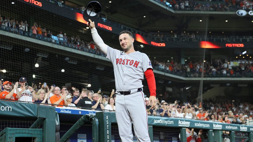 Red Sox third baseman Alex Bregman