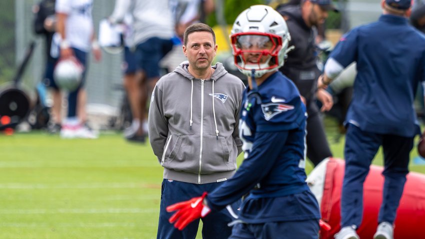 Patriots executive vice president of player personnel Eliot Wolf