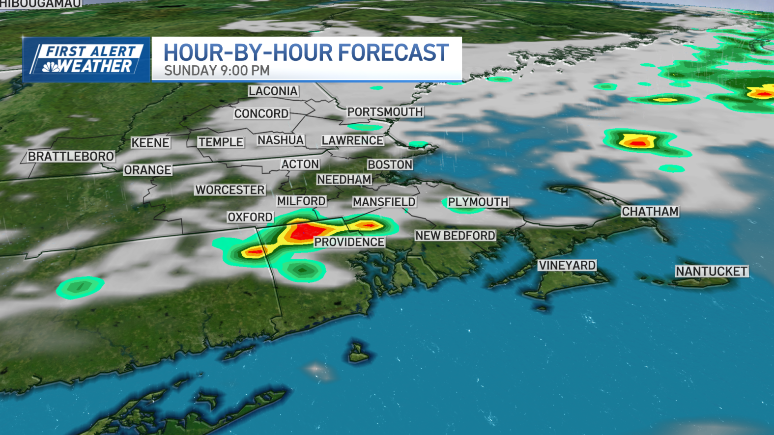 Late Fall Path Weather today: Hurricane Erin path, live radar – NBC Boston