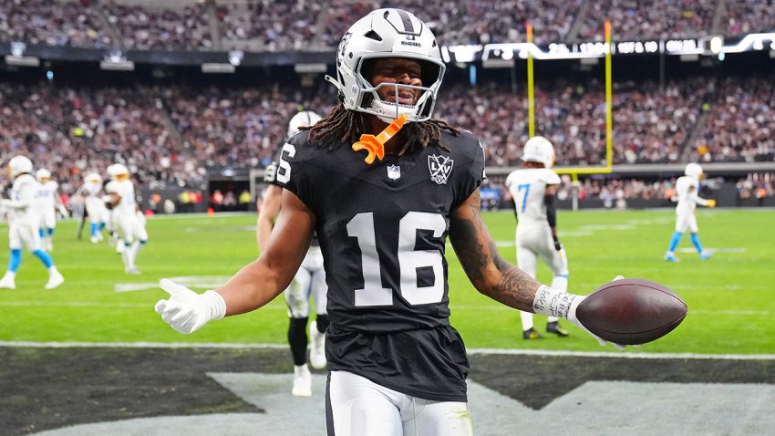 Raiders wide receiver Jakobi Meyers