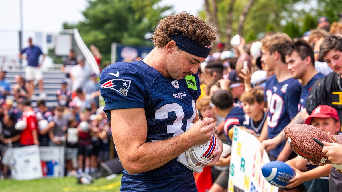 Patriots RB Lan Larison placed on injured reserve: Report – NBC Boston