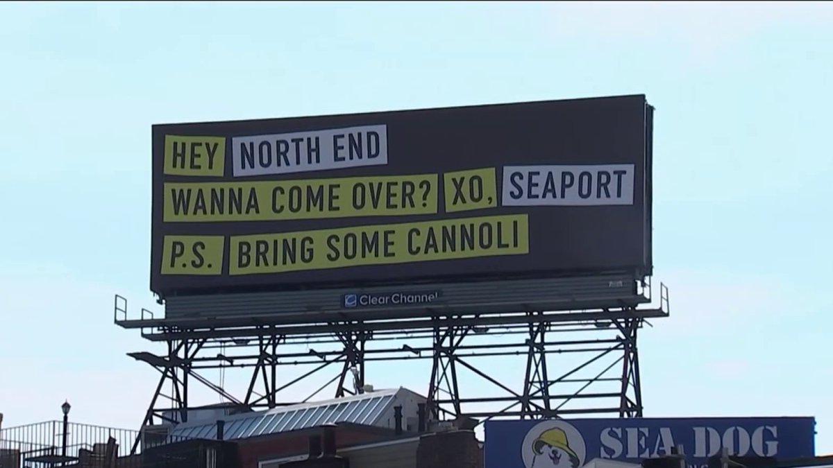 Billboard sparks questions about relationship between Boston neighborhoods