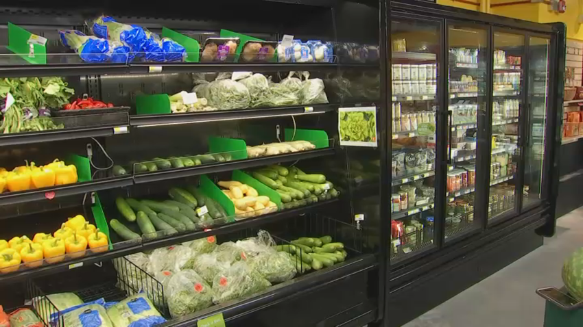 Produce inside the Dorchester Food Co-op
