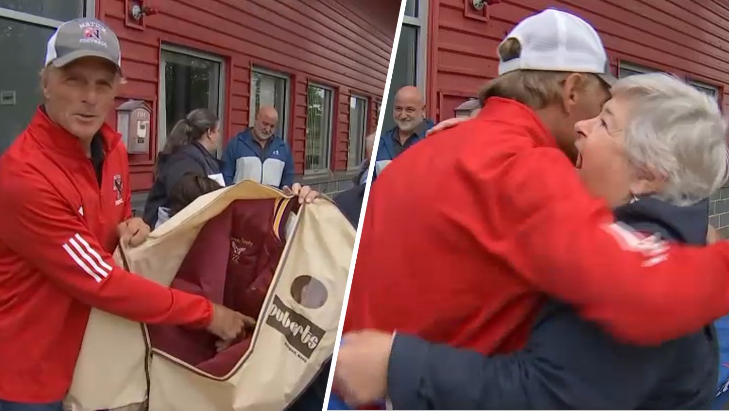 Watch Doug Flutie get a BC Cotton Bowl jacket back after decades 