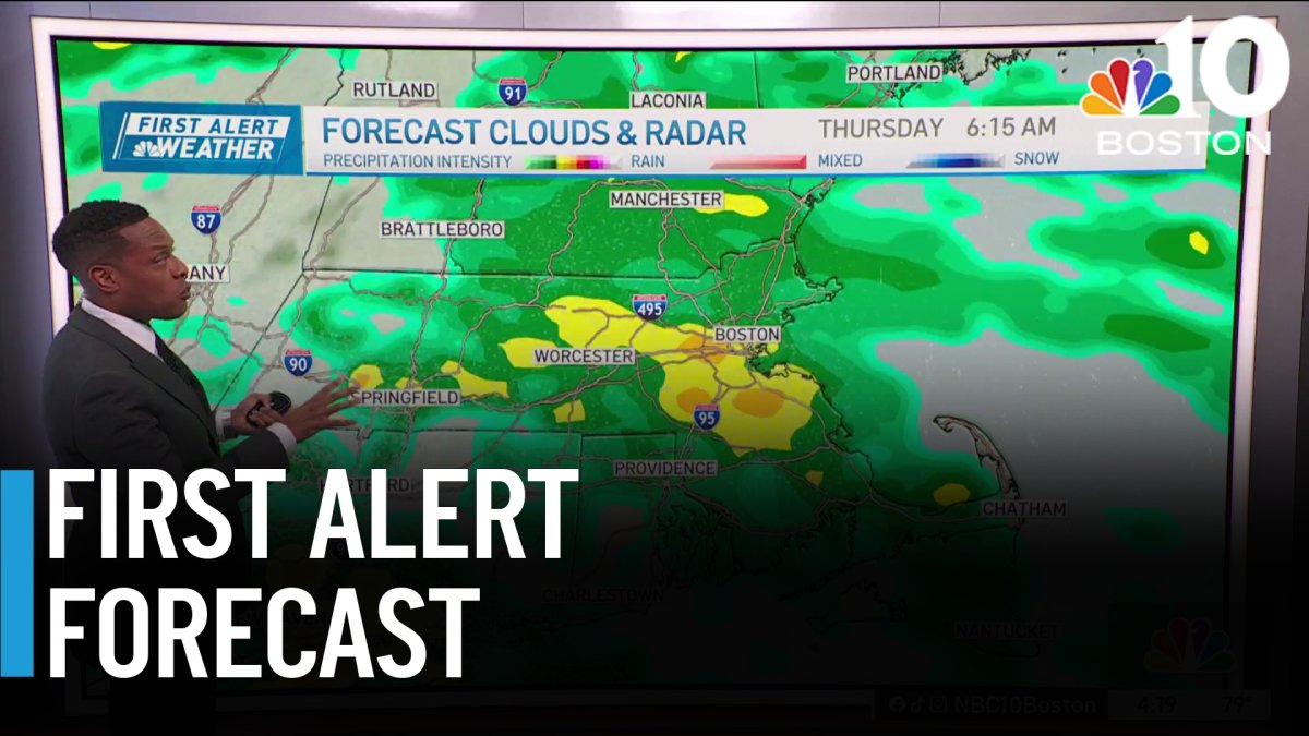 Boston Timing Rain is moving in – here’s a look at the timing – NBC Boston