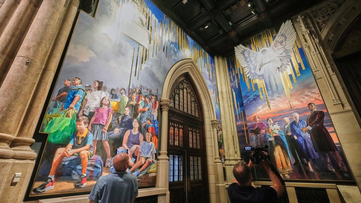 What New Mural at St. Patrick's Cathedral Honors NYC's Immigrants?