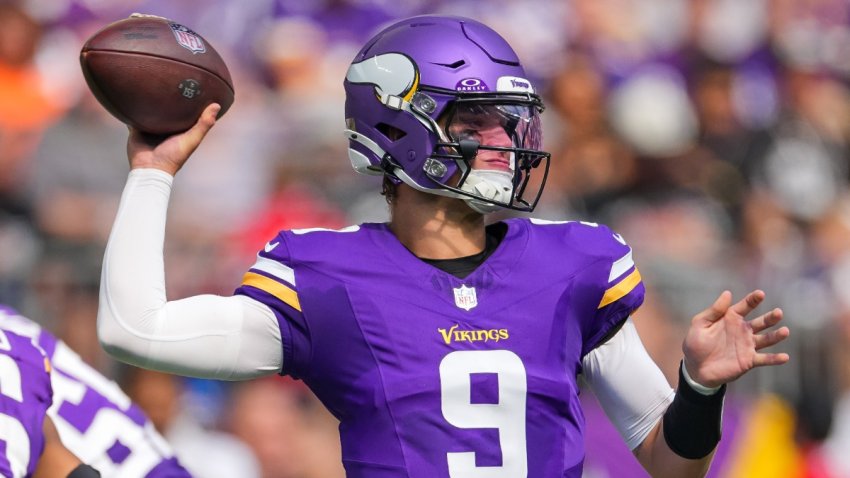 Vikings quarterback J.J. McCarthy
