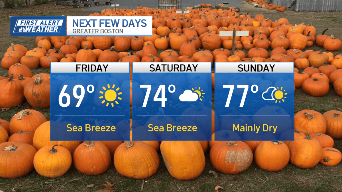 Great weekend weather for Big E, other events in Mass. – NBC Boston
