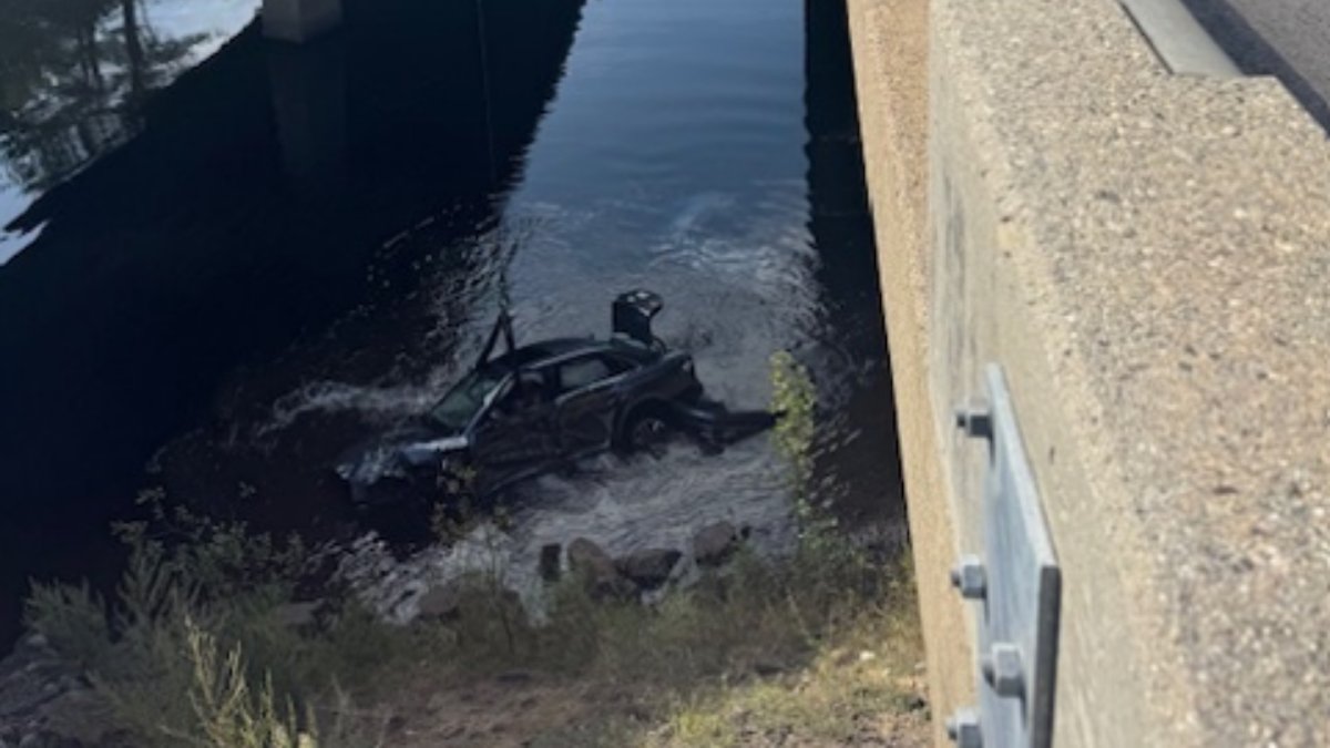 Car drives off Maine highway, lands in water after driver falls asleep at the wheel