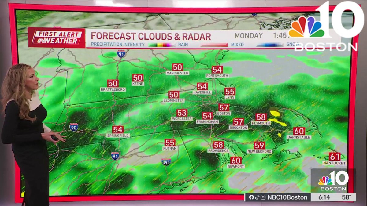Nor’easter brings heavy rain, strong wind and coastal flooding – NBC Boston