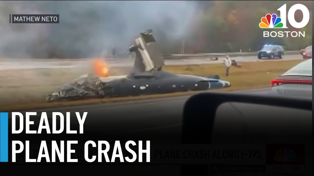 Dartmouth plane crash kills 2, injures 1 – NBC Boston