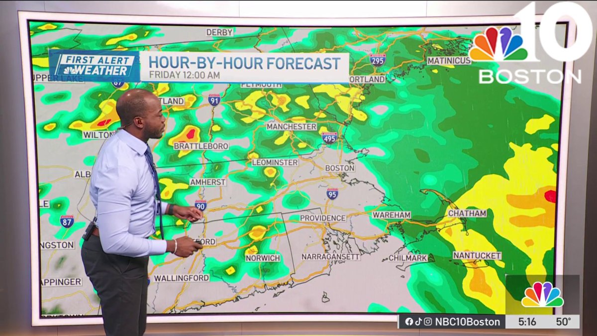 Forecast: Our next storm system moves in tomorrow – NBC Boston
