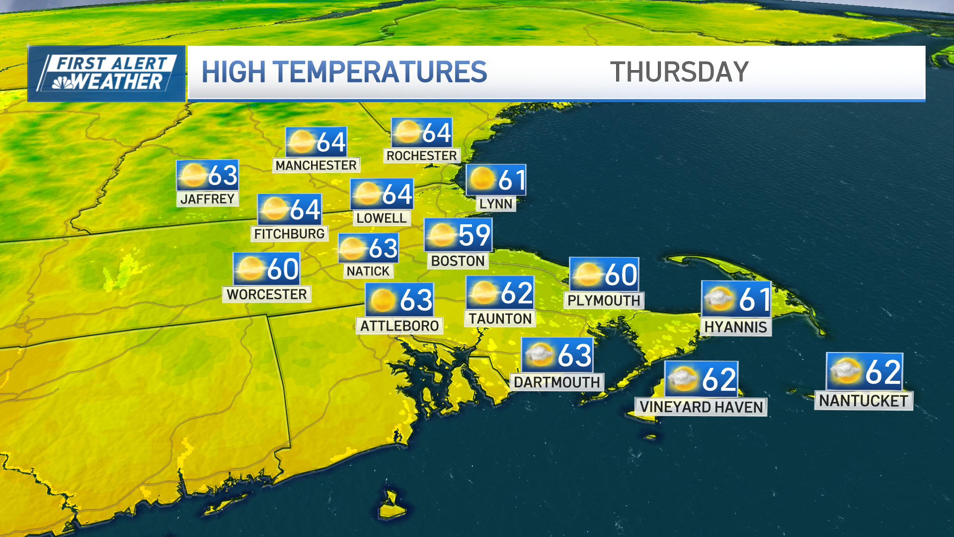 When will Boston, Mass. warm up? Weather forecast this week. – NBC Boston