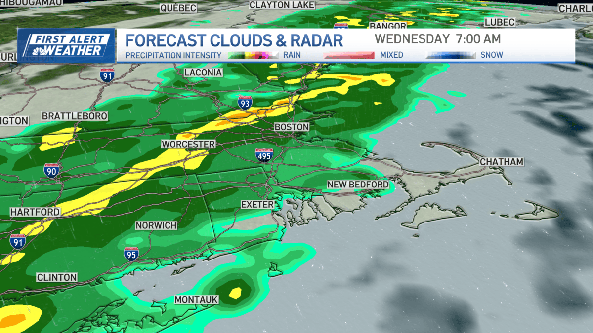 When will it rain next in Boston? Here’s the forecast – NBC Boston