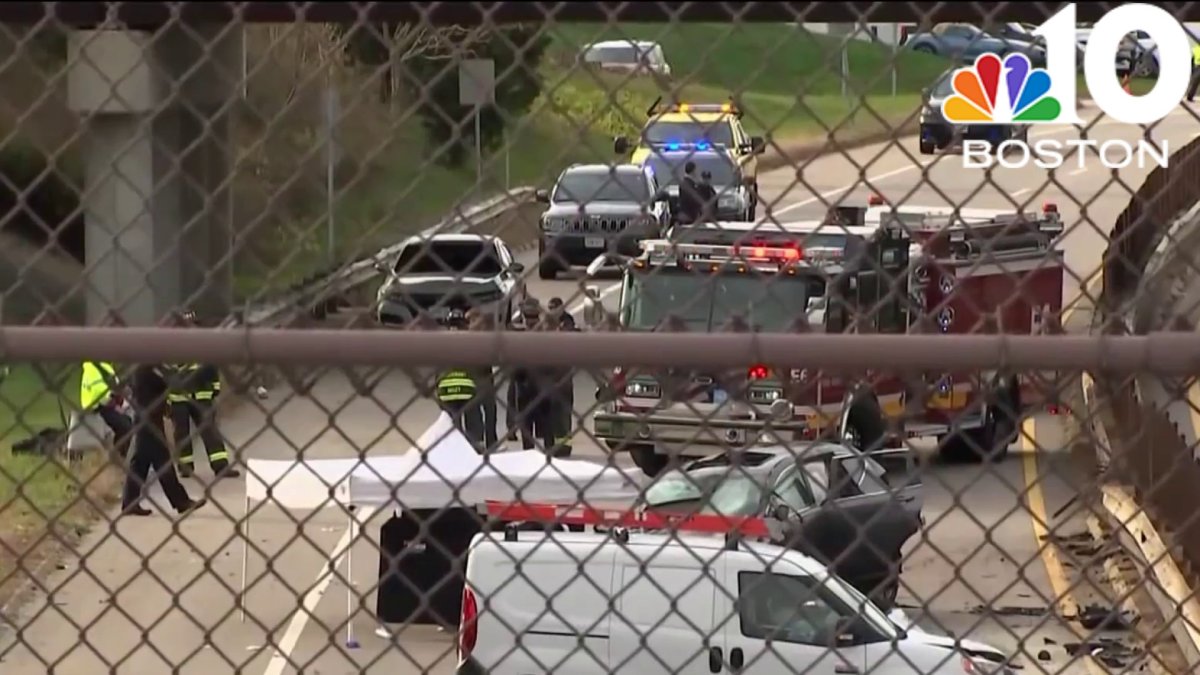 Serious crash shuts down Route 1 in Norwood – NBC Boston