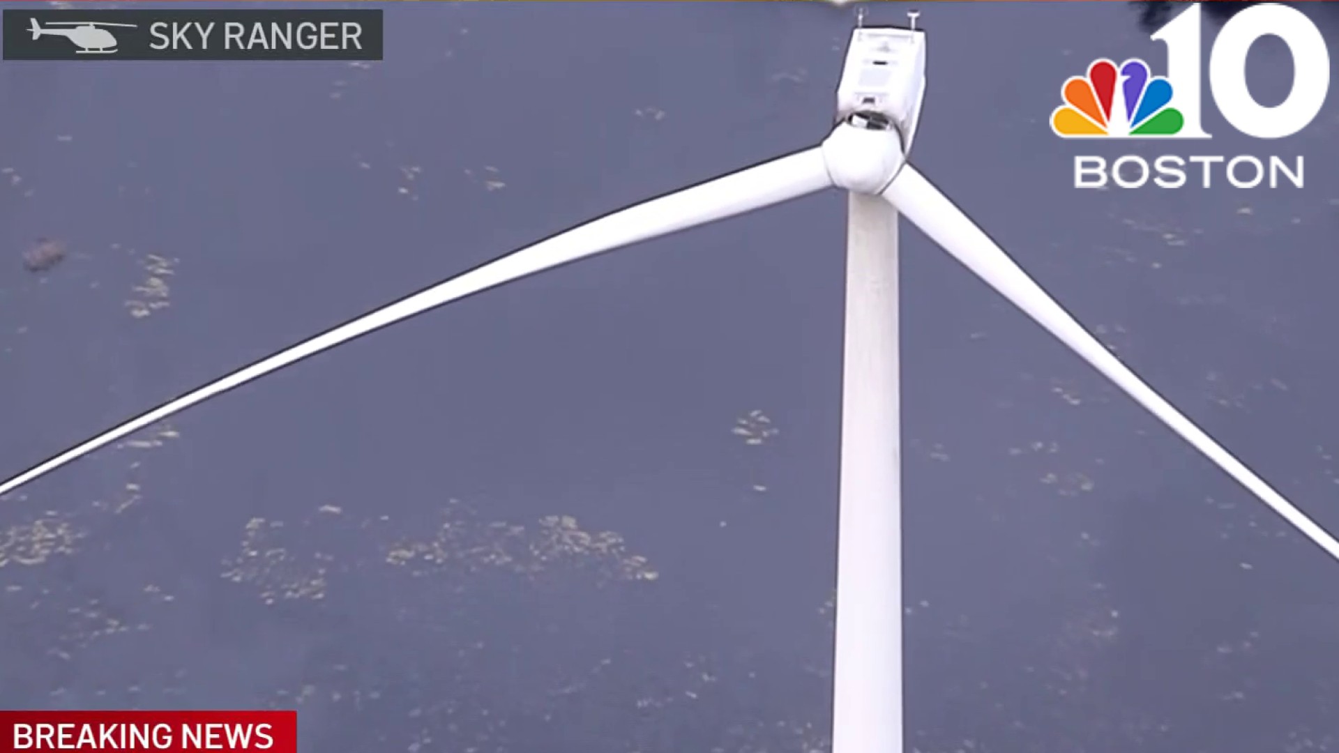 Photos of broken wind turbine in Buzzards Bay, MA – NBC Boston