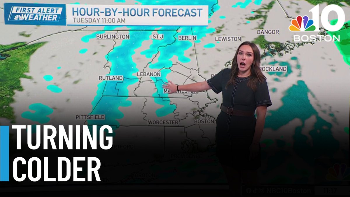 Tracking the rain coming to Boston Sunday, before cold arrives – NBC Boston
