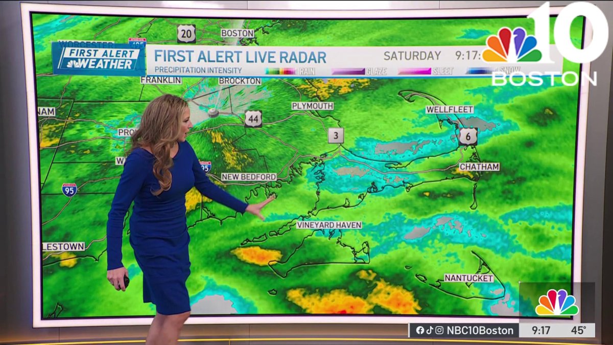 Boston weather: Tracking rain in southern New England – NBC Boston