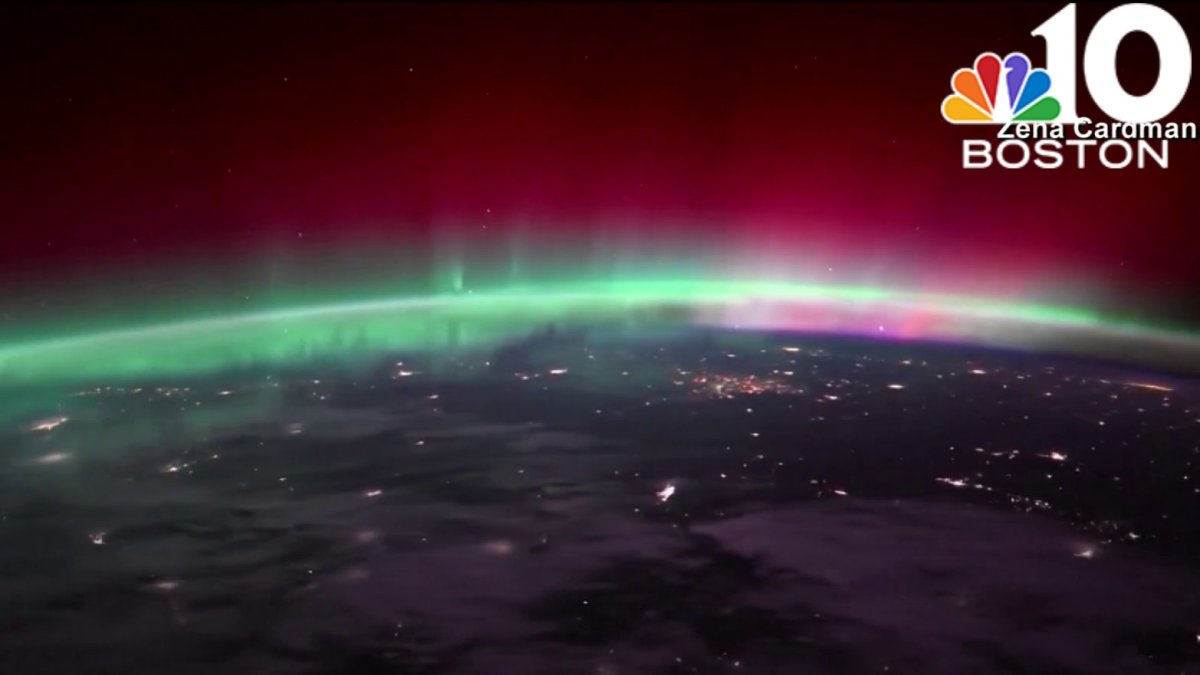Nasa astronaut captures video showing northern lights from space – NBC ...
