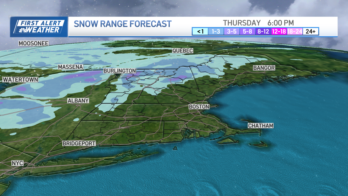 First snow map of the season: Weekend storm could bring wintry weather