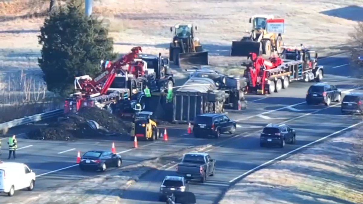 Crash on I-495 in Andover causing major delays – NBC Boston
