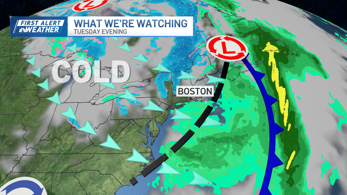 Weather today: Rain showers this afternoon – NBC Boston