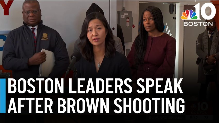 Boston students and leaders grapple with deadly Brown University shooting