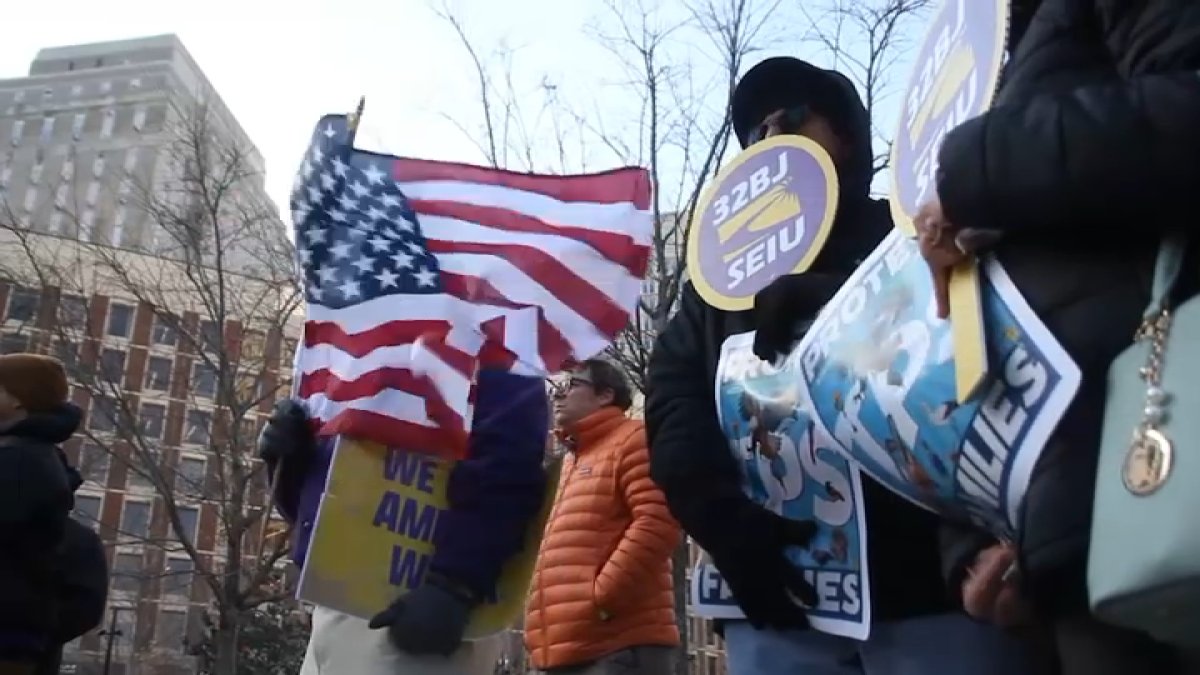 Protesters rally in Boston against Trump administration's immigration policies