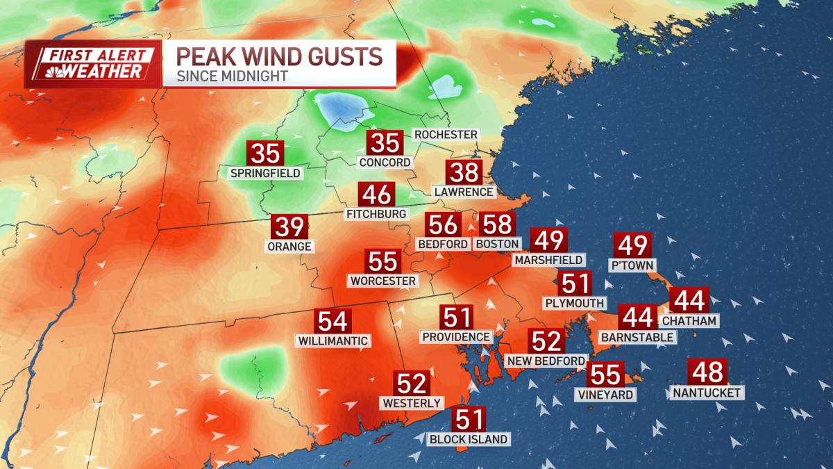 First Alert: Strong winds continue to cause power outages, flight delays tonight