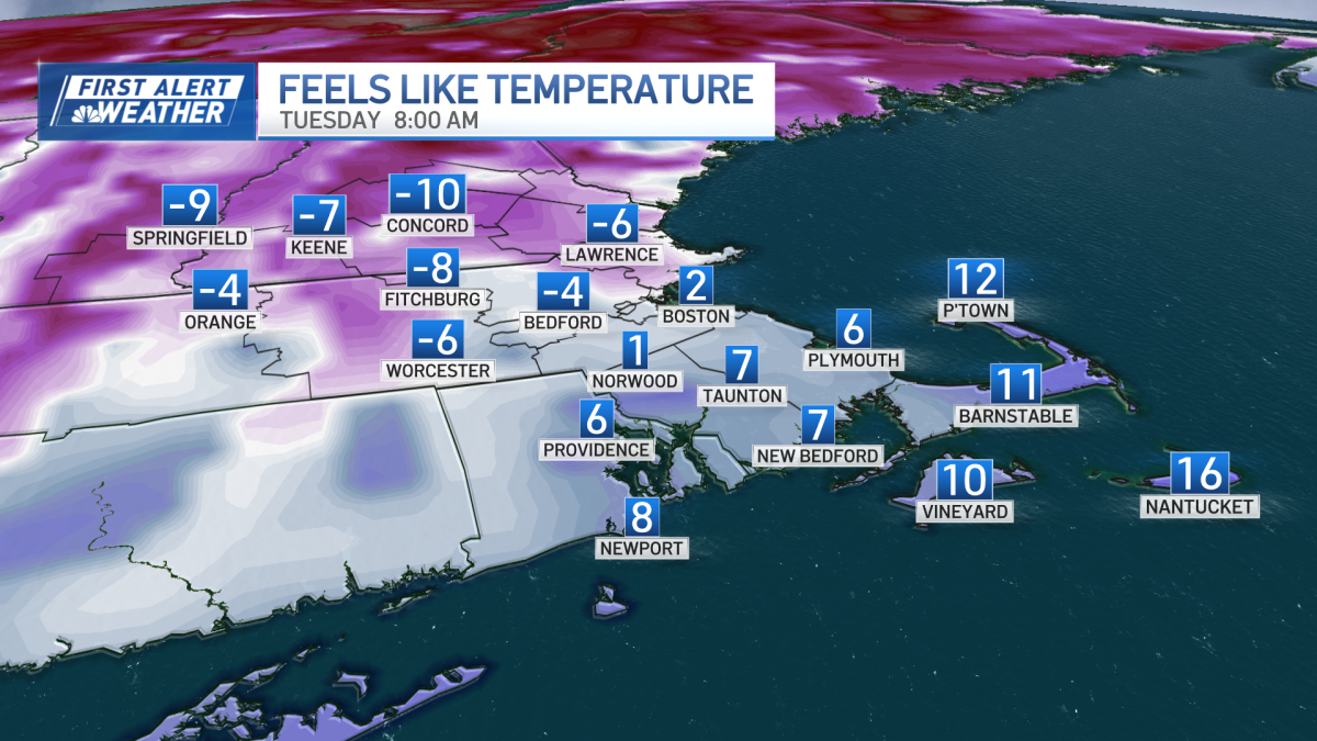 Frigid cold stretch continues. But when will we see snow in Boston?