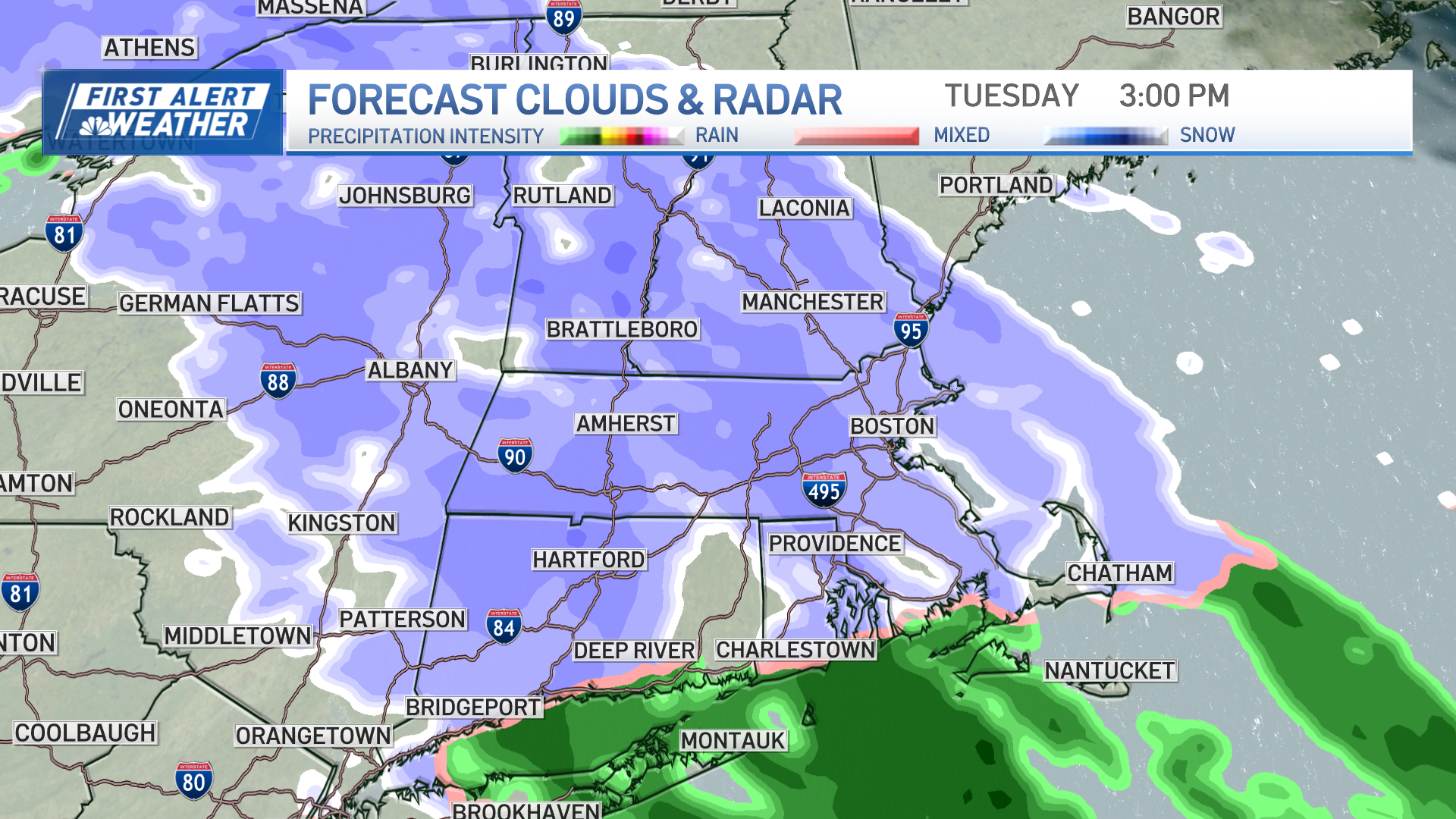 New England weather: Forecasting Christmas week snow storms – NBC Boston