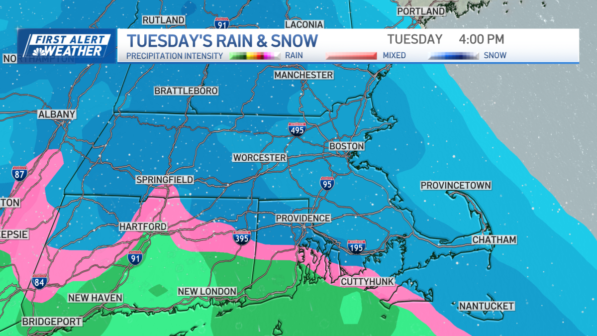 Winter solstice today, plus how much snow could Boston see Tuesday?
