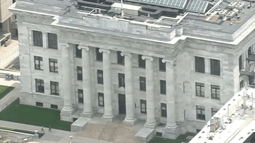 An aerial view of Harvard Medical School on Wednesday, June 14, 2023, when a former employee of its morgue was charged in an alleged body part theft scheme.