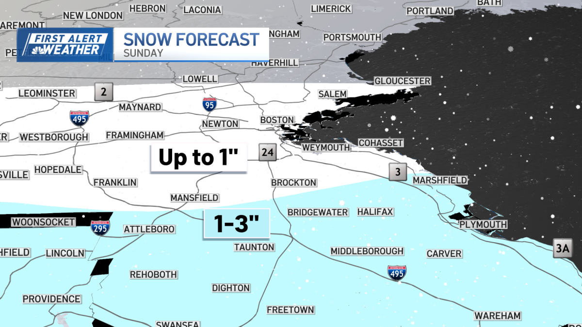 Image for How much snow are we expecting Sunday? Tracking our weekend weather system