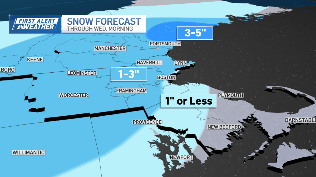 New England weather: Forecasting Christmas week snow storms – NBC Boston