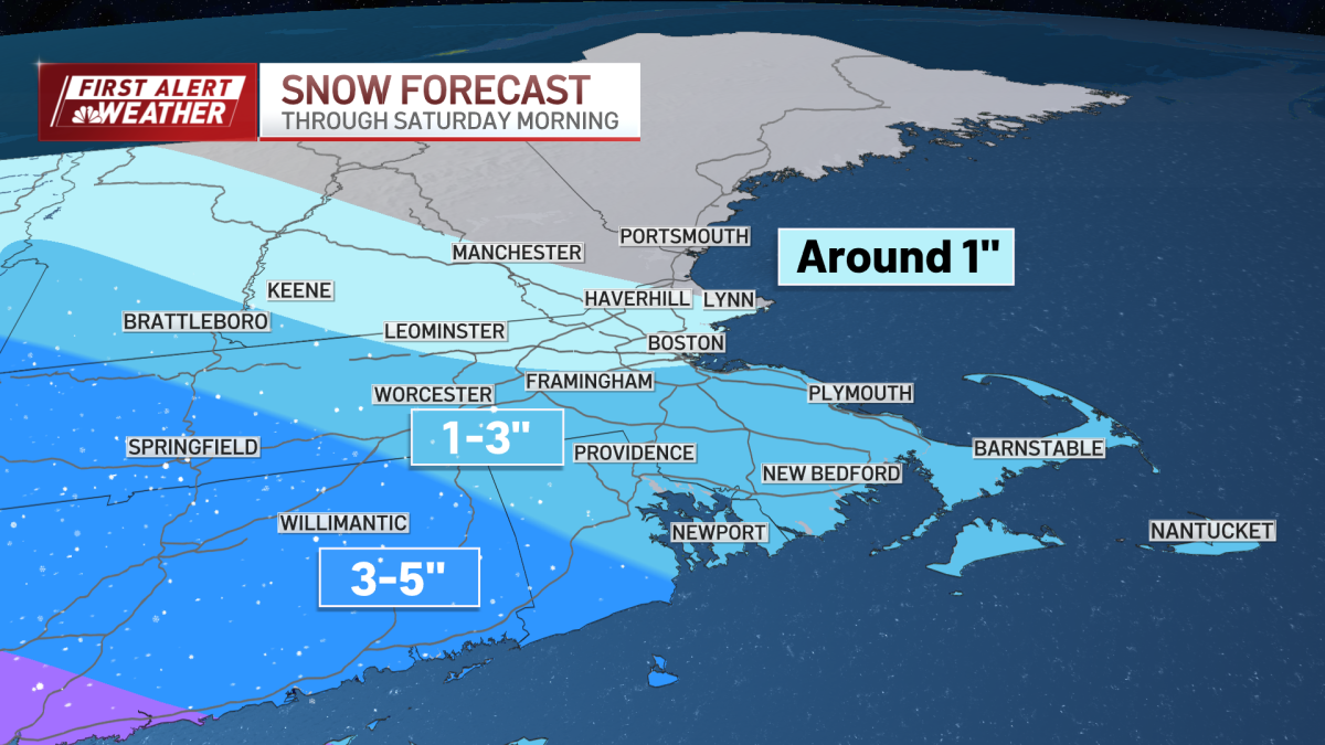 Latest snow map shows higher totals from incoming winter storm set to impact travel