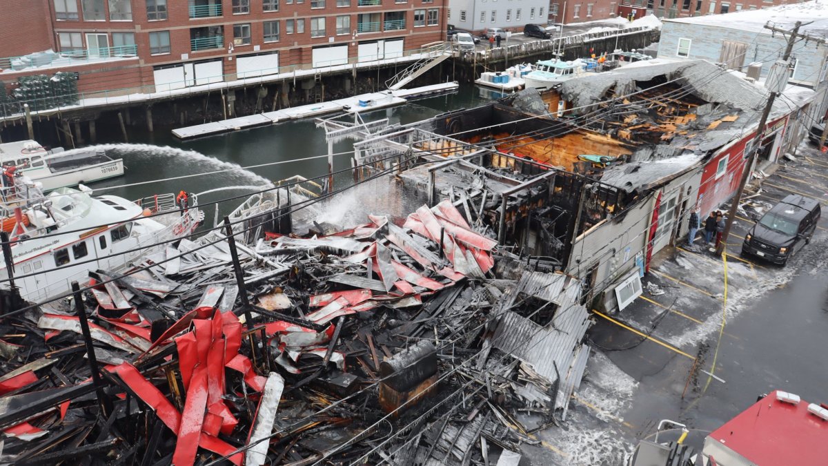 Investigation continues into massive fire in Portland's Old Port