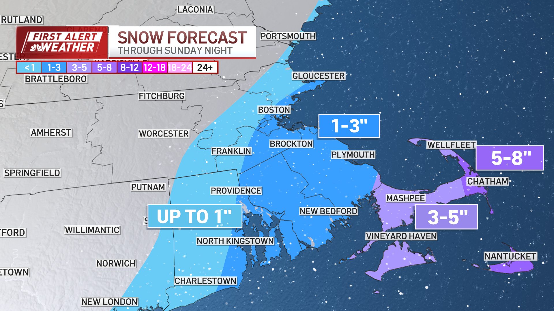 Winter storm warning Mass.: How much snow are we getting Sunday? – NBC ...