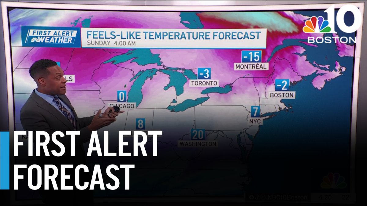 It’s cold out there – and getting colder – NBC Boston