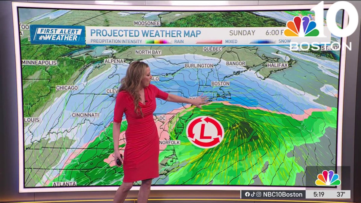 Forecast: All focus on weekend storm – NBC Boston