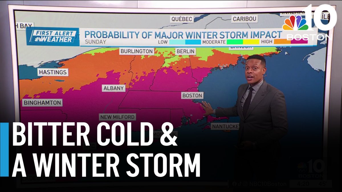 Boston snow forecast: Bitter cold Saturday, then storm moves in Sunday ...