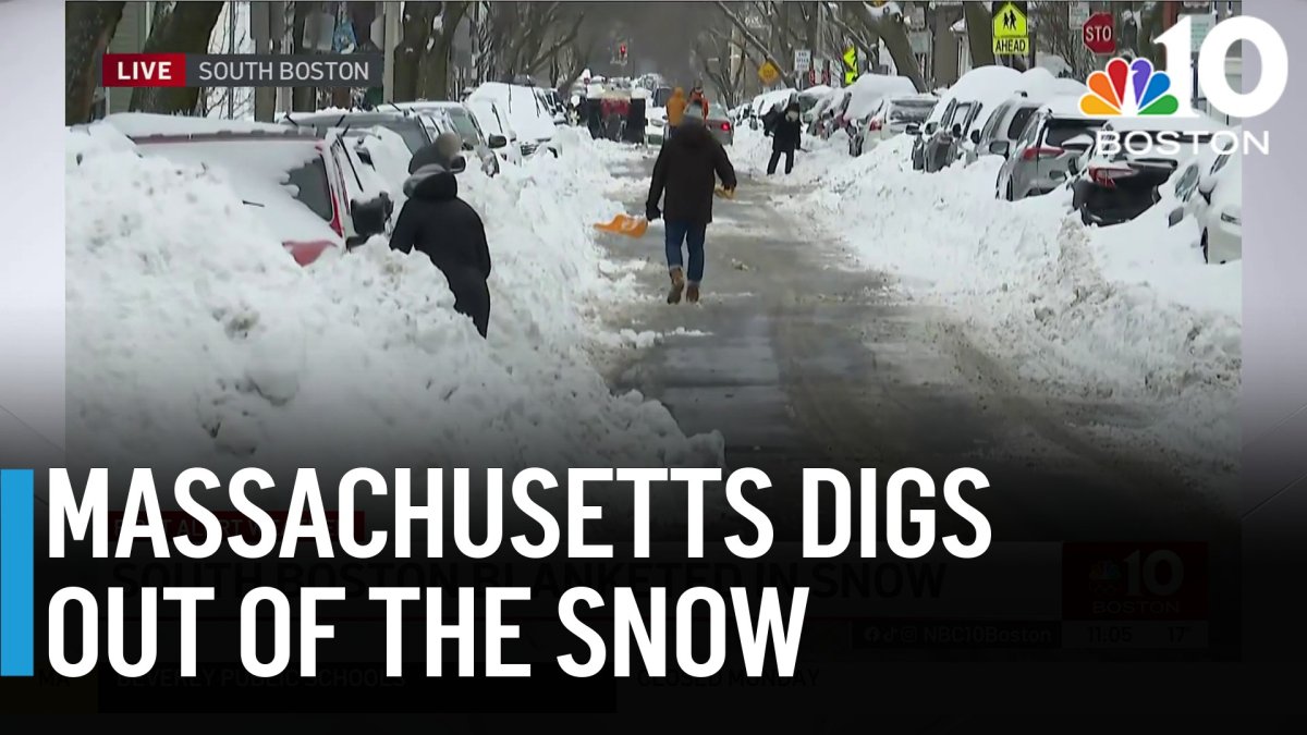 Day 2 of the biggest snowstorm in years for New England – NBC Boston