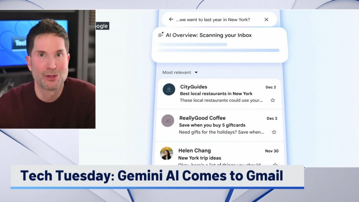 Tech Tuesday: Gemini AI comes to Gmail