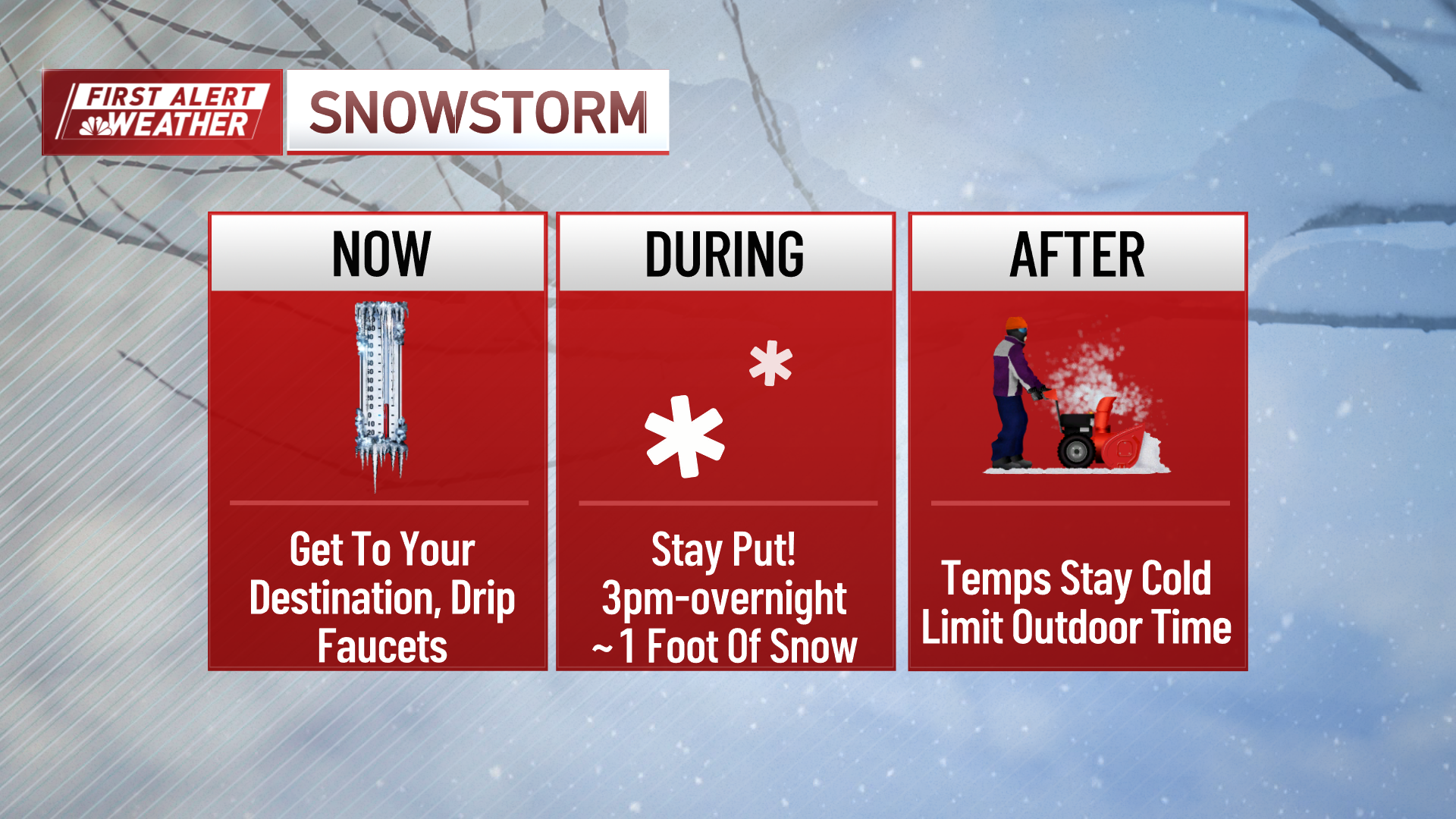 Winter storm warning in Mass. How much snow is expected in Boston – NBC ...