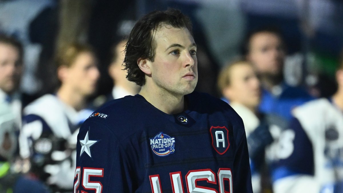 Why Bruins' Charlie McAvoy wasn't allowed to run the family plumbing business