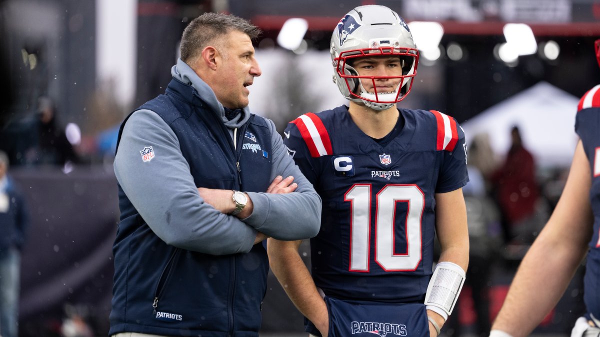 Vrabel, Maye to speak ahead of AFC Championship Game. Watch live at 1:10