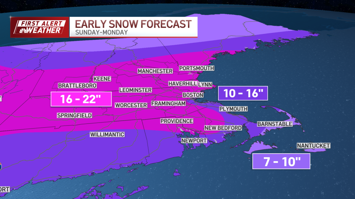 Winter storm warning issued for Mass., 12-20 inches of snow expected
