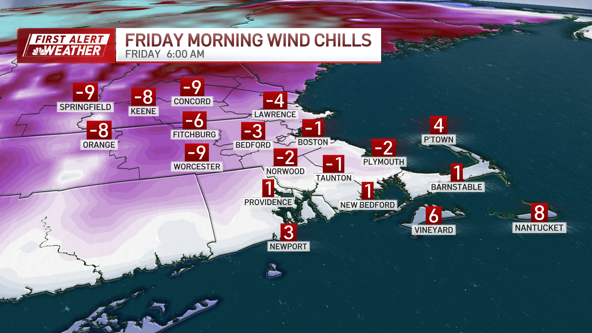 FIRST ALERT: Snow squall warnings as final burst moves through, then wind and bitter cold